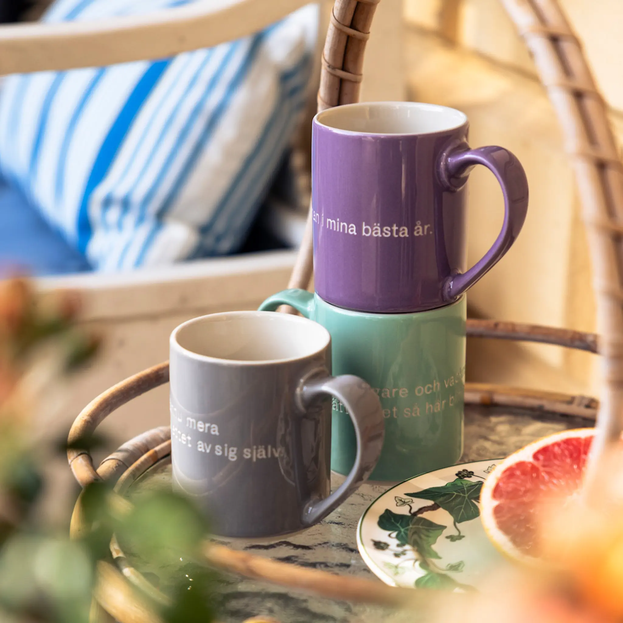 Design House Stockholm Lindgren krus 35 cl mørk grønn