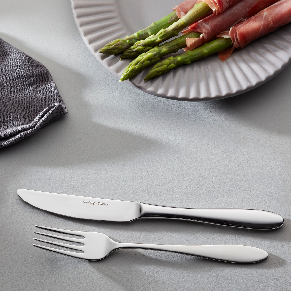 Hardanger bestikk Fjord Förrättskniv 21,1 cm