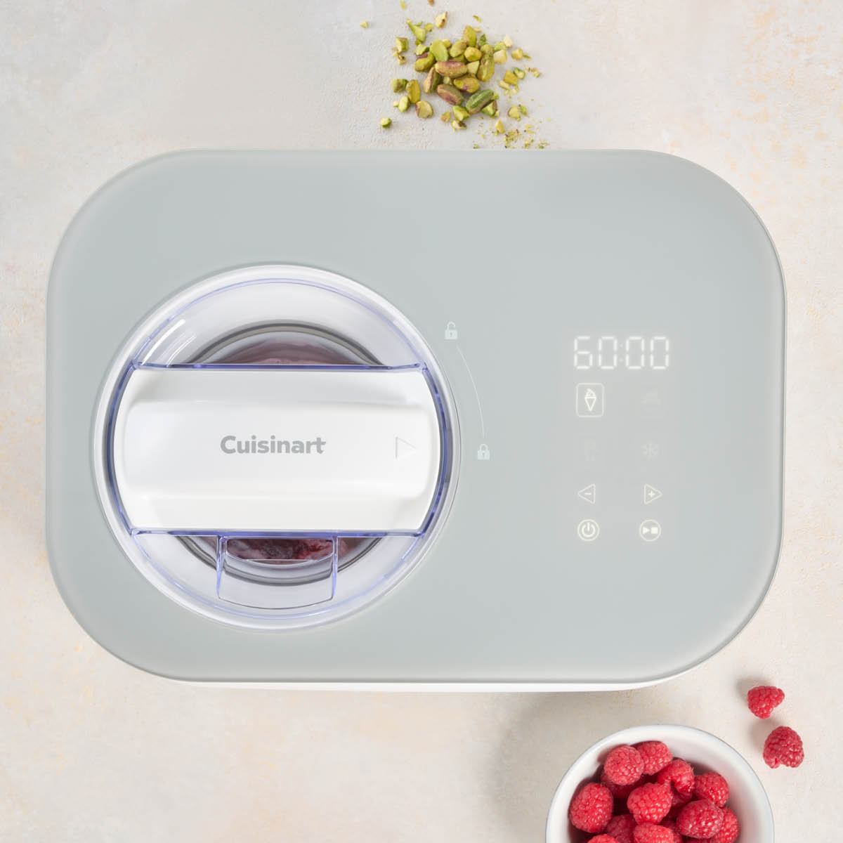 Cuisinart FreezeEase glassmaskin ICE90E 0,95 L med kompressor