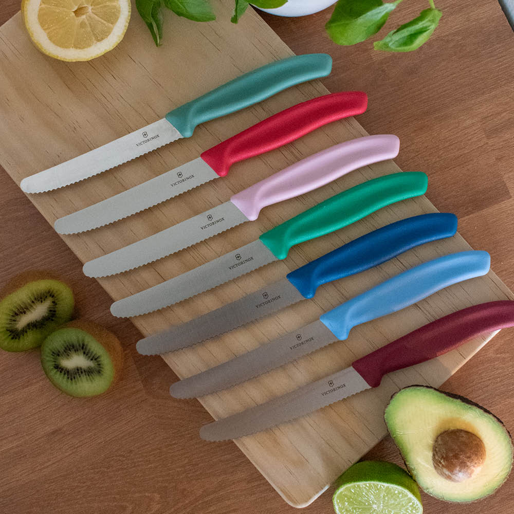 Victorinox Swiss Classic tomatkniv 11 cm blå