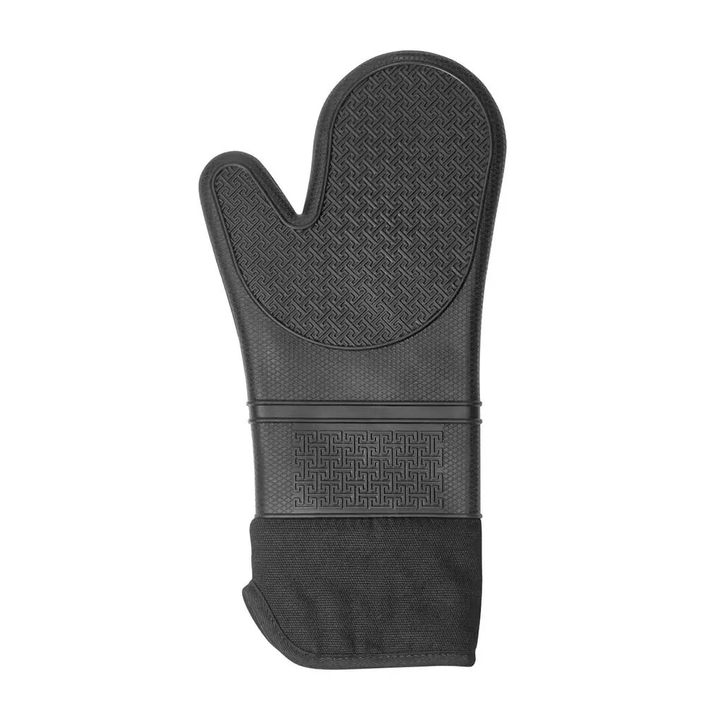 Ovn & Grill silikonbeskyttelseshanske 40 cm svart