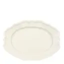 Manoir Fat oval 37 cm Vit