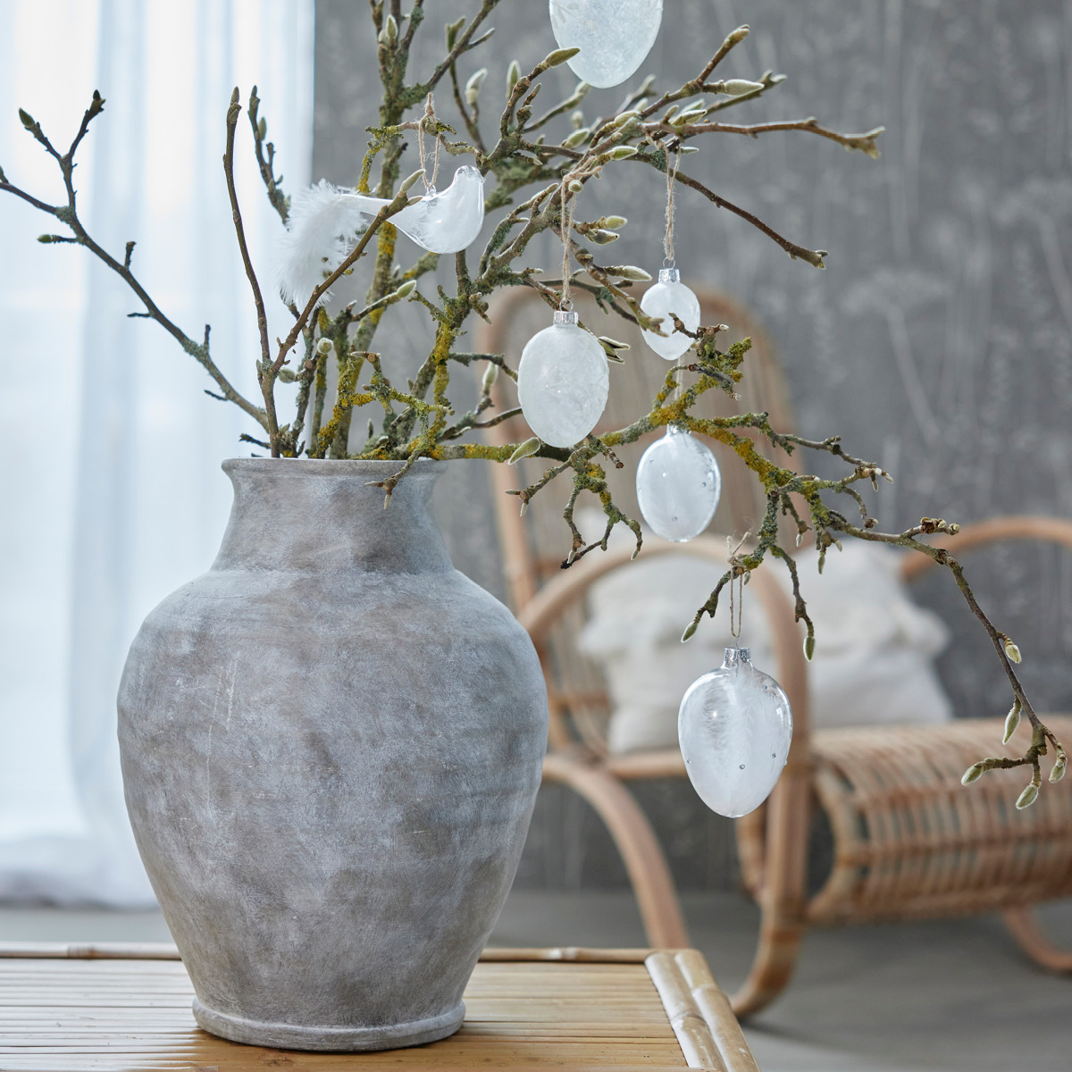 Lene Bjerre Anna Maljakko 30,5 cm Harmaa