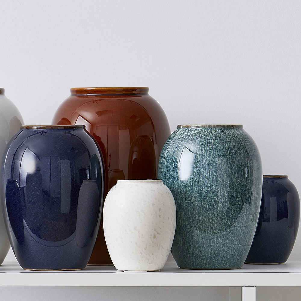 Bitz Maljakko keramiikka 25 cm Vihreä