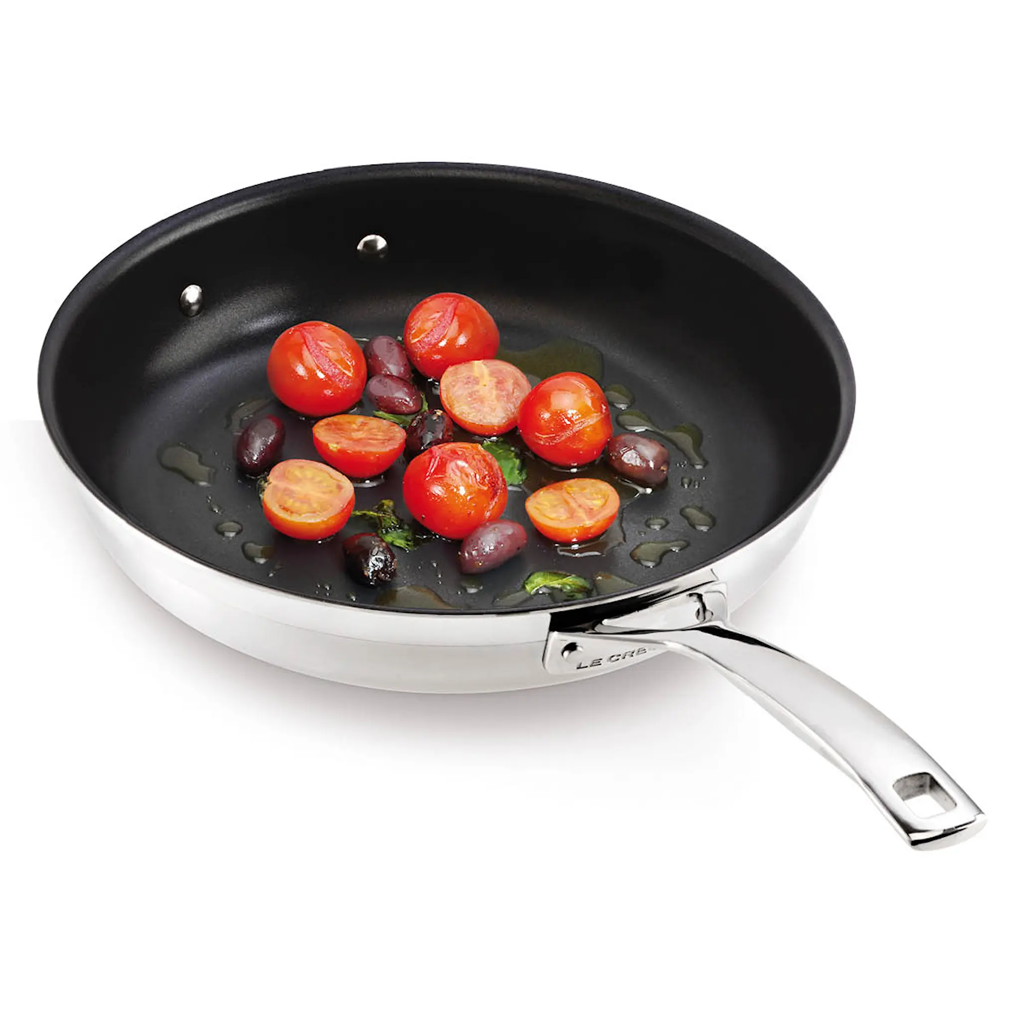 Le Creuset 3-ply pannesett 24+28 cm