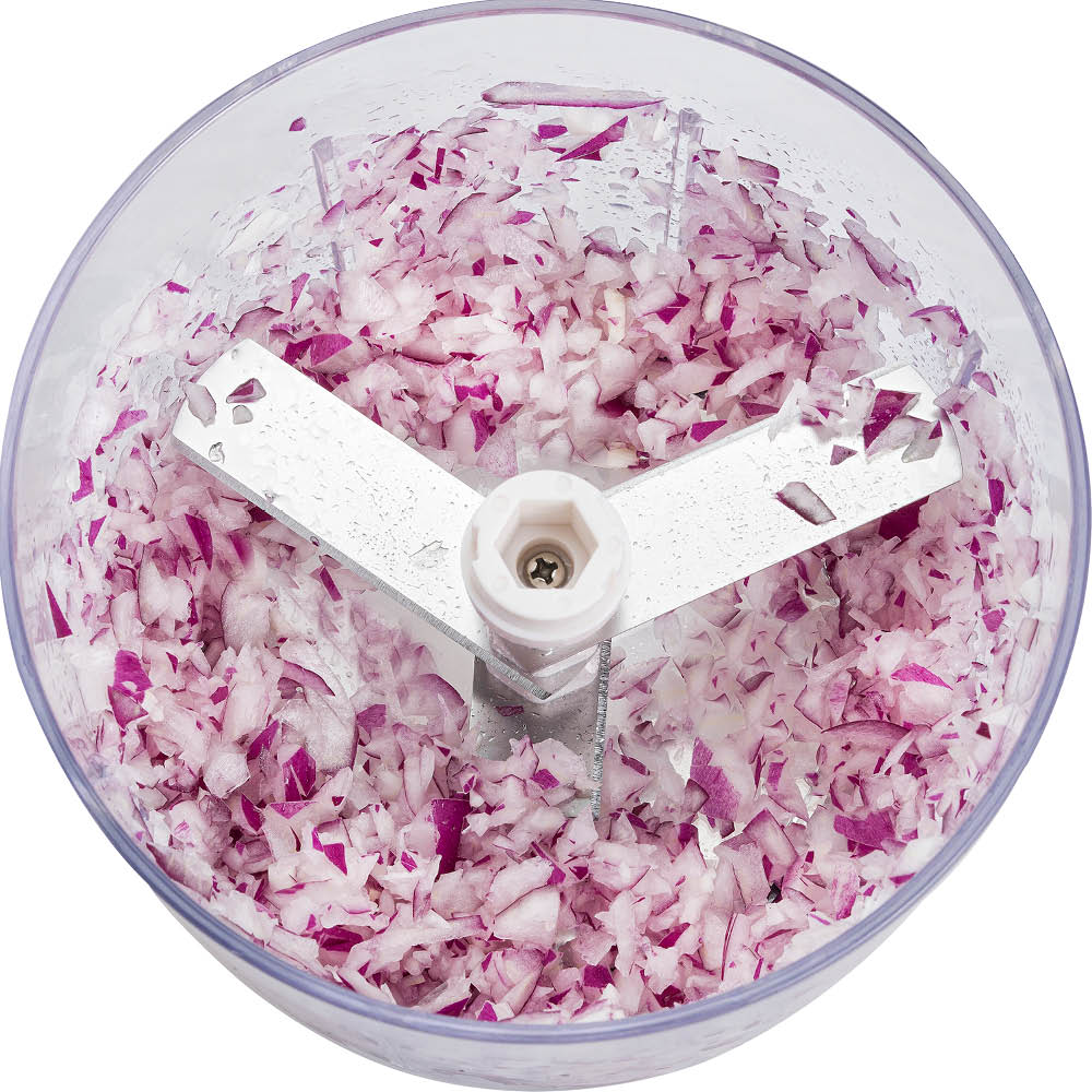 Lurch Multi Chopper multihackare med snöre 13x10,5 cm grå/vit