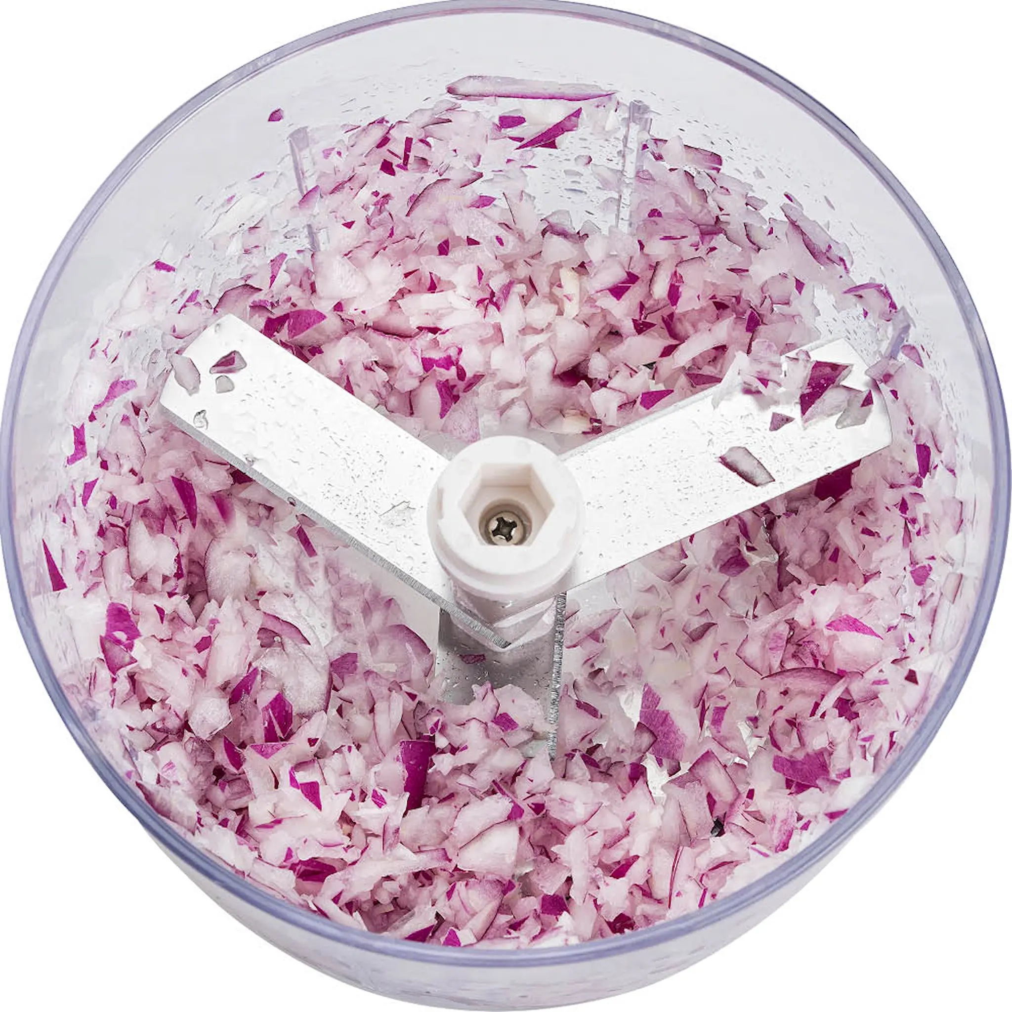 Lurch Multi Chopper multihakker med snor 13x10,5 cm grå/hvit