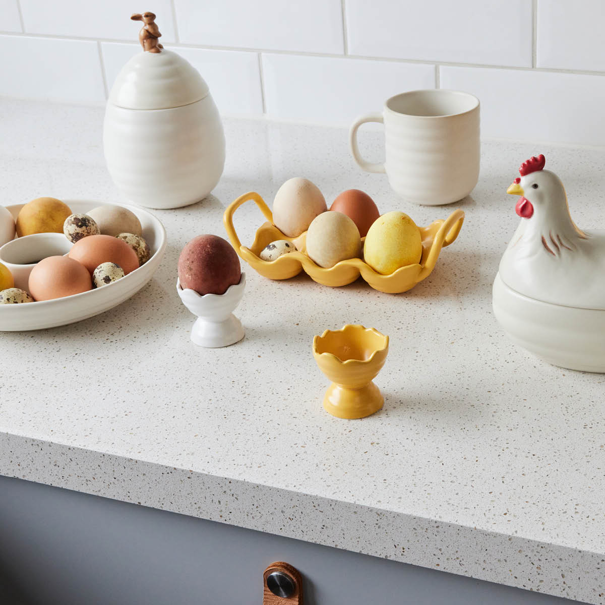 Sagaform Ellen Äggkopp 5 cm 2-pack Gul