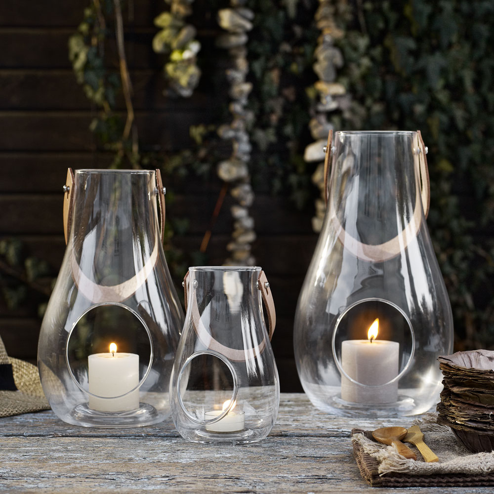 Holmegaard Design with Light Lyhty 16 cm Kirkas