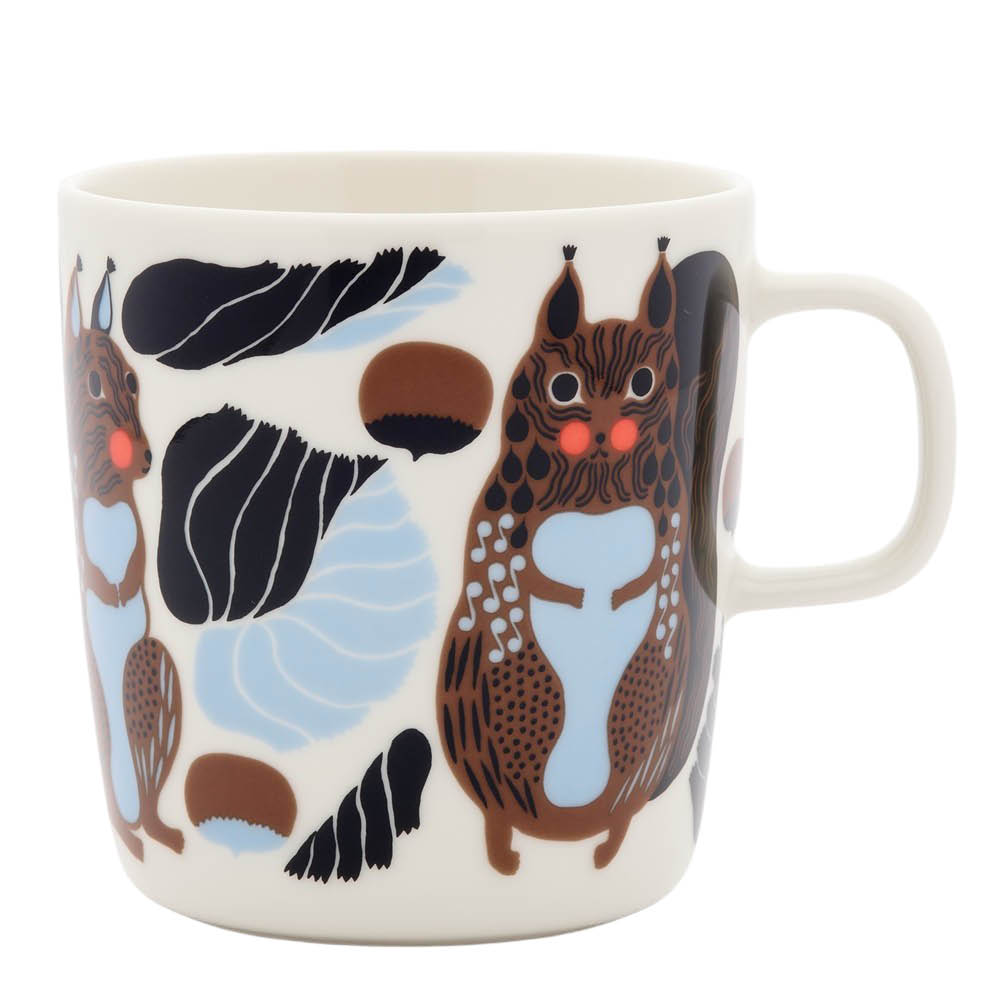 Marimekko Oiva Kurre mugg 40 cl