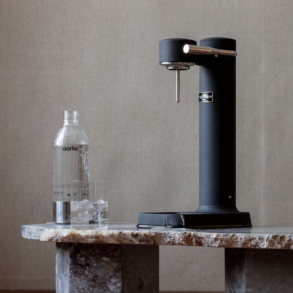 Aarke Carbonator 3 kullsyremaskin svart