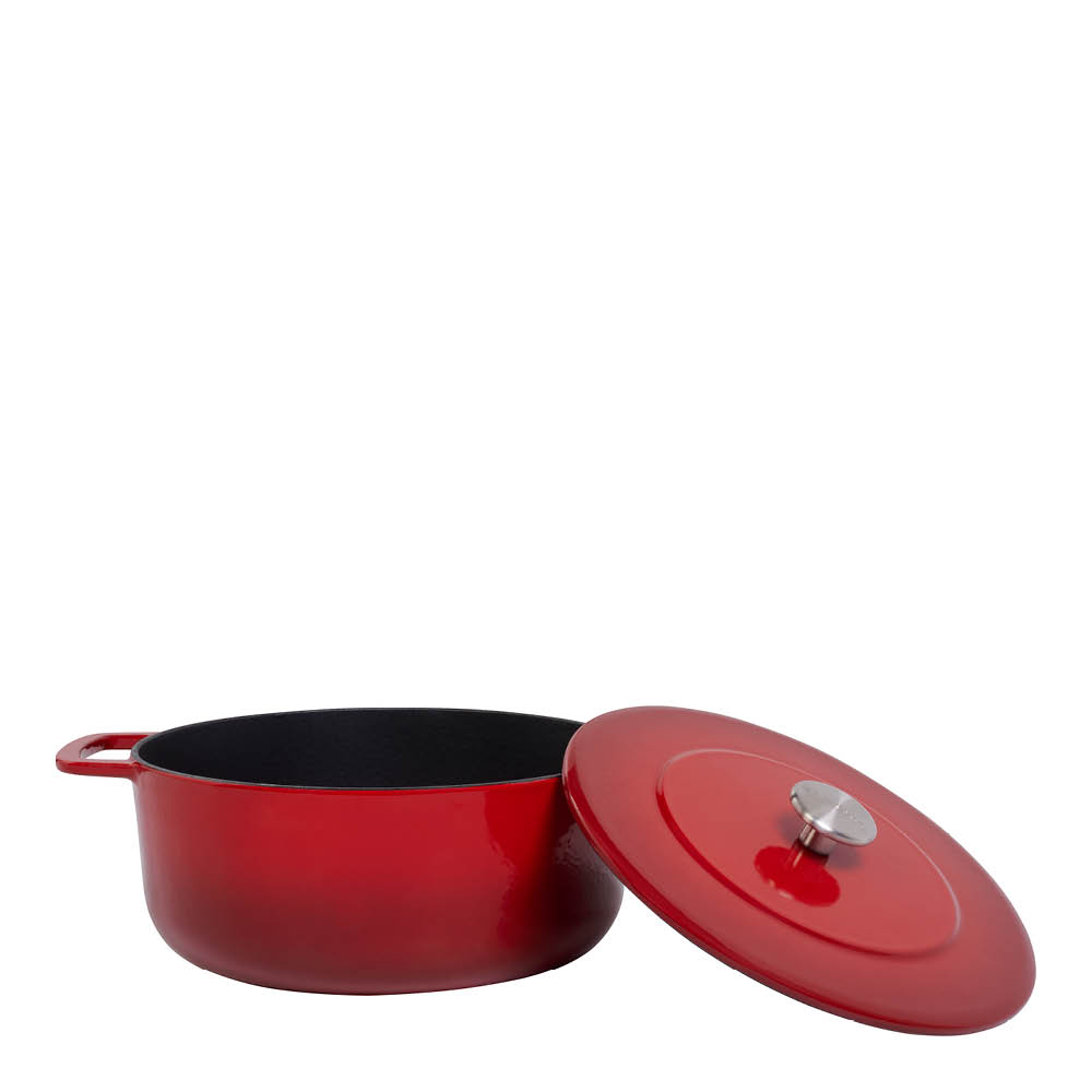 Combekk Gjutjärnsgryta 24 cm 3,8 L cherry