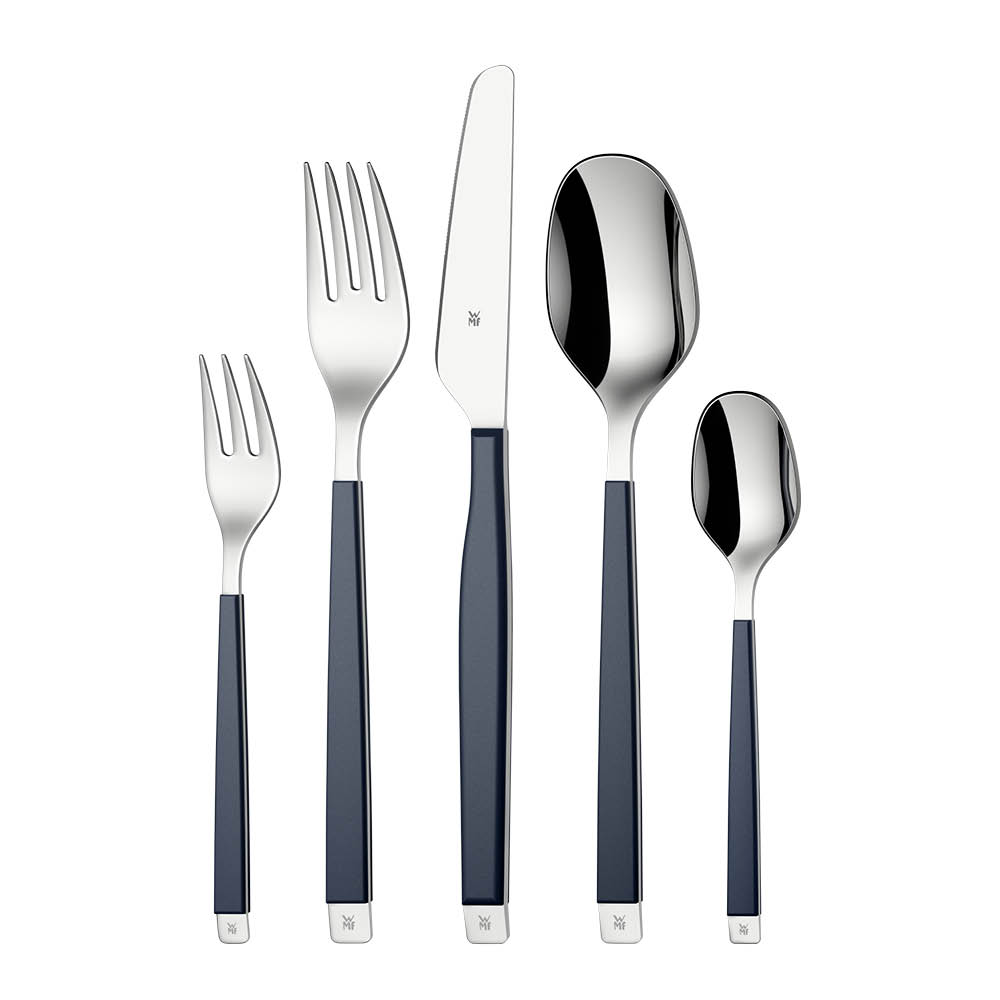 WMF Emotion bestikksett 30 deler midnight blue