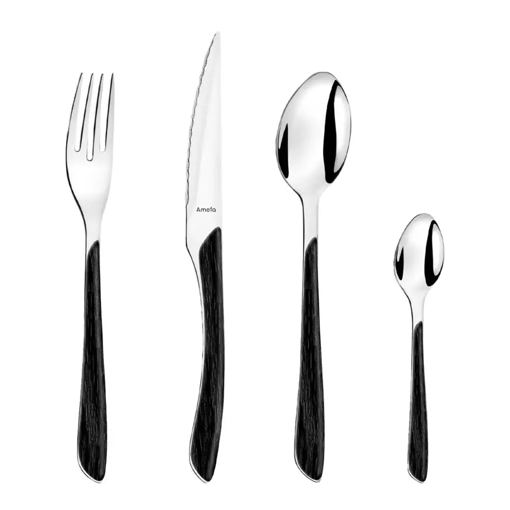 Eclat Aterimet 16 osaa Musta