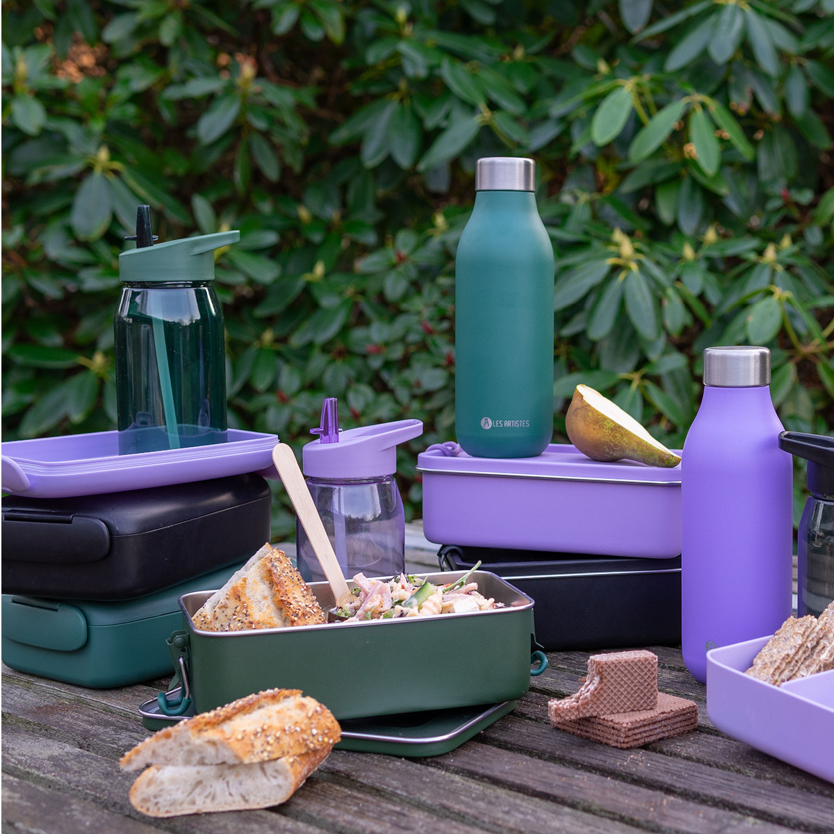 Modern House Smart box matboks 0,9L svart