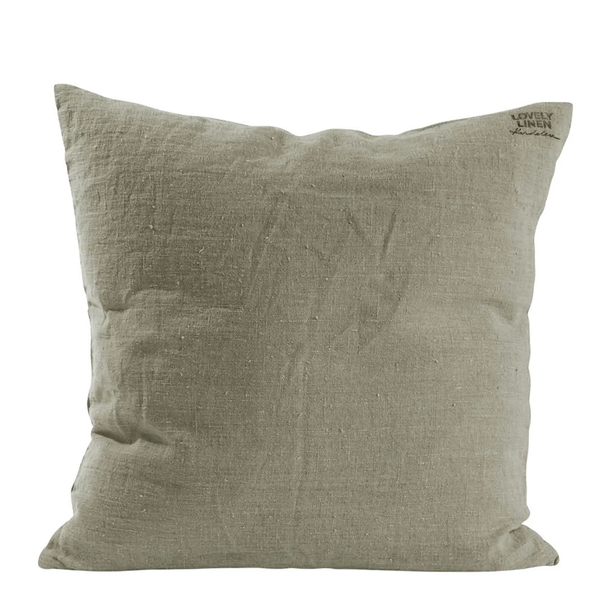 Lovley Linen Lovely putetrekk lin 50x50 cm Avocado