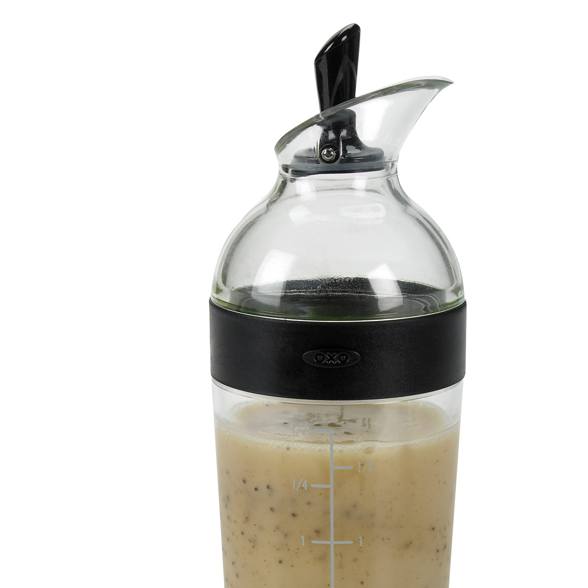 Oxo Oxo Kastikepullo 22 cm Kirkas/Musta