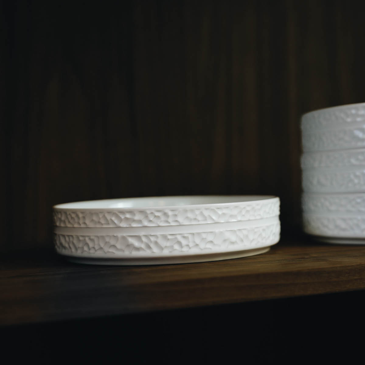 Vargen & Thor Servisen C skål 17,2 cm 4 stk hvit