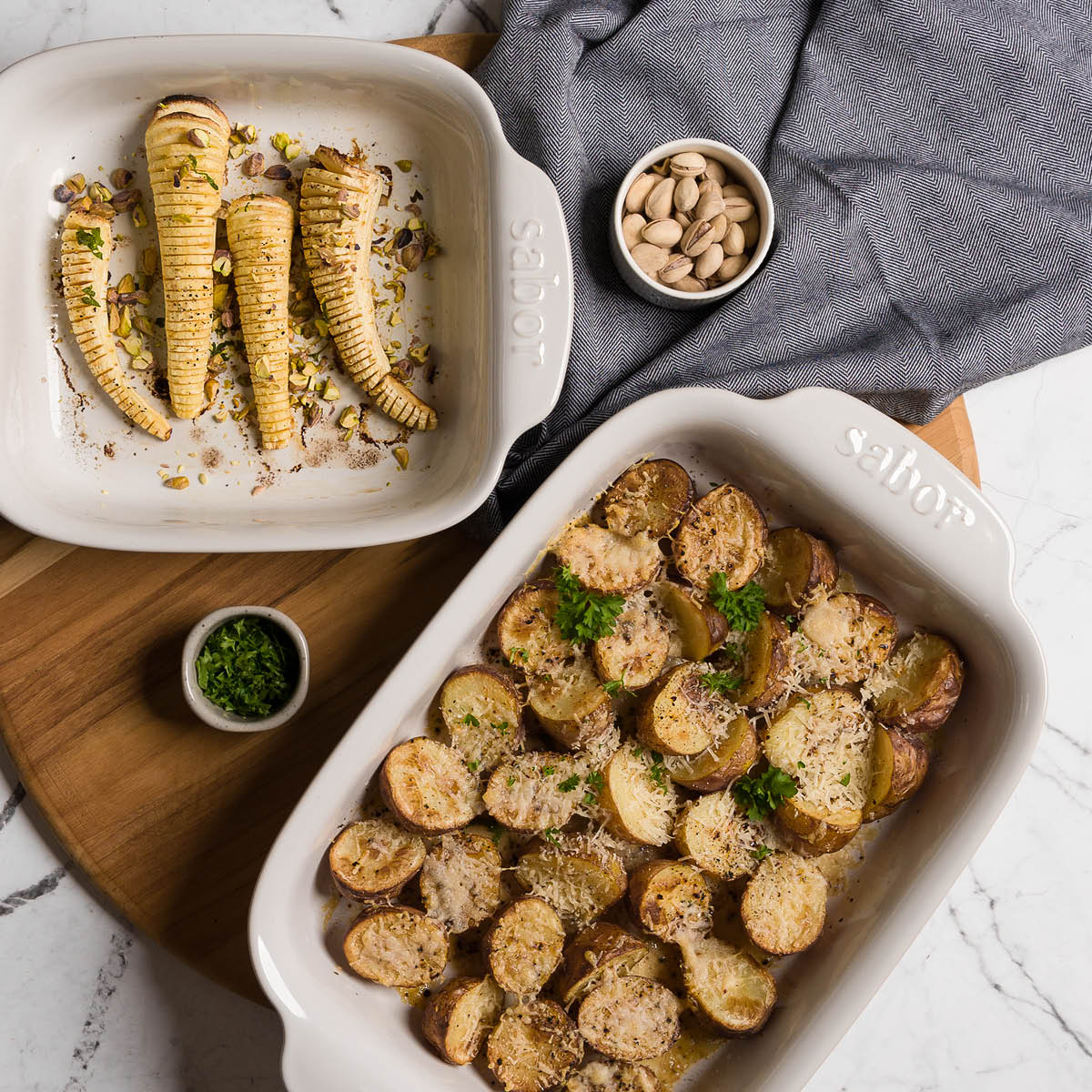 Sabor Ugnsform 42x26 cm 3,5 L vit