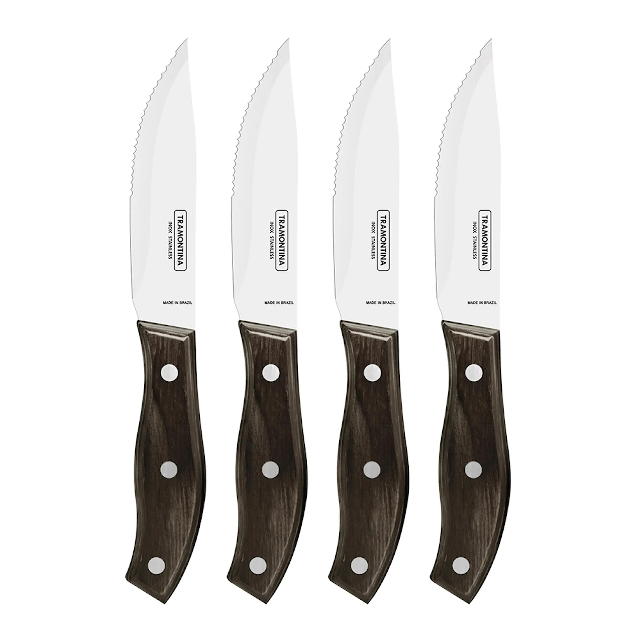 Tramontina BBQ by Hellstrøm grillknivar 4-pack 23,8 cm natur