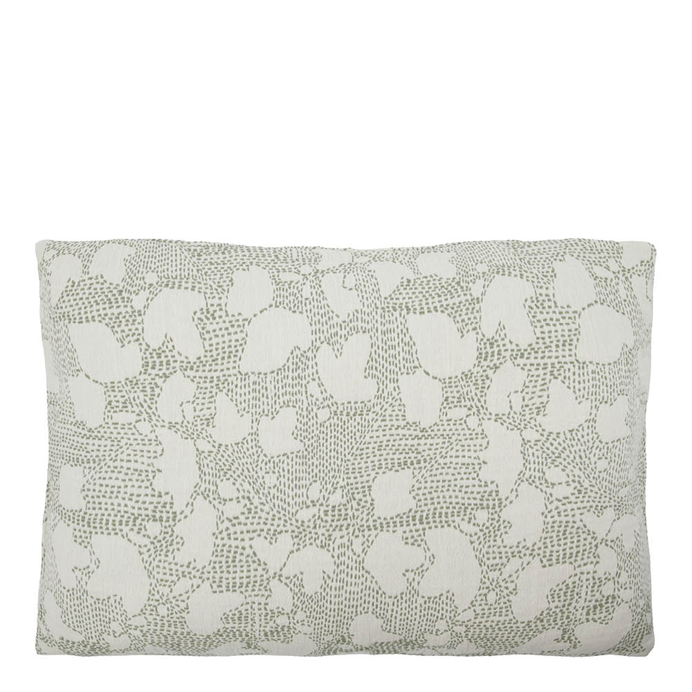 House Doctor - Mori Tyynynpäällinen 60x40 cm Offwhite/Kaki