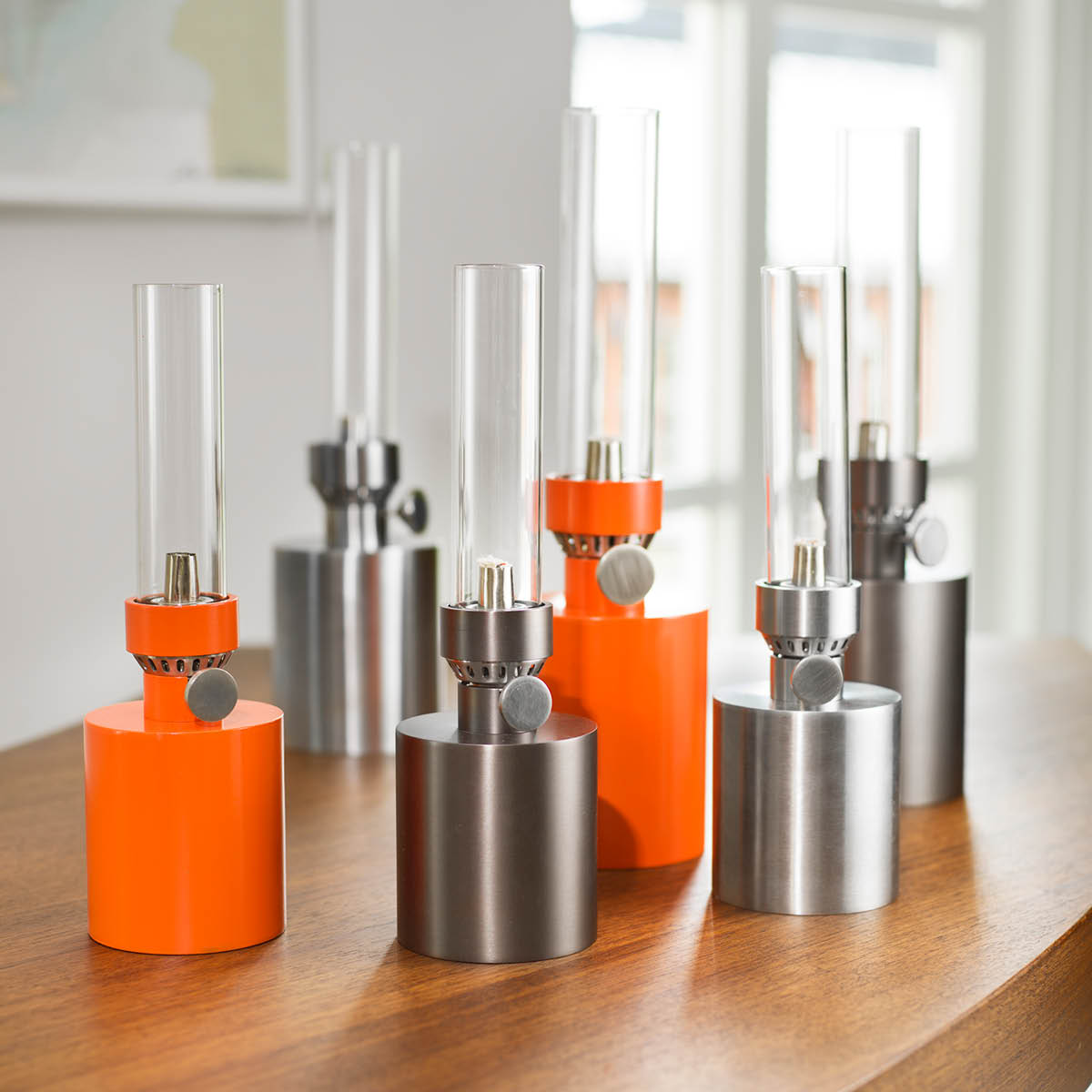 Klong Platina Öljylamppu 37,6 cm Orange