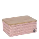 Top Fit Medium hög förvaringskorg med lock 24x18x11 cm copper blush