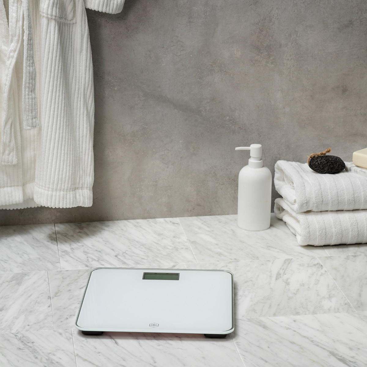 OBH Nordica Classic Light personvåg 160 kg EN1501N0 vit