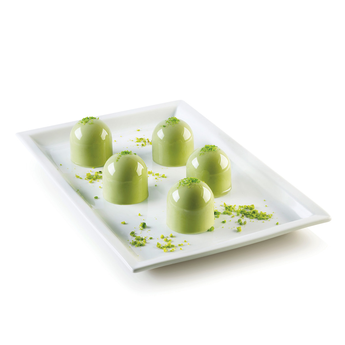 Silikomart Silikonform mini puff 15 stk 4x4 cm