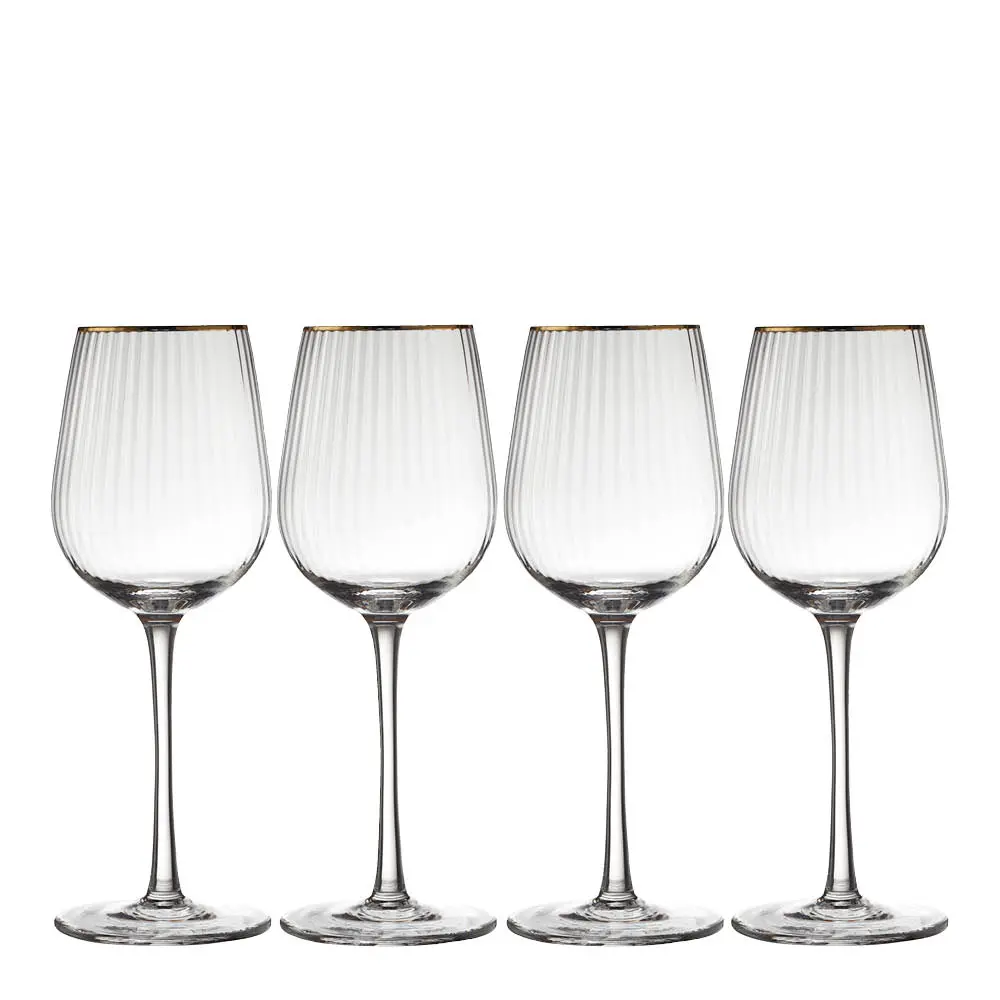 Palermo Gold Valkoviinilasi 30 cl 4 kpl Kirkas