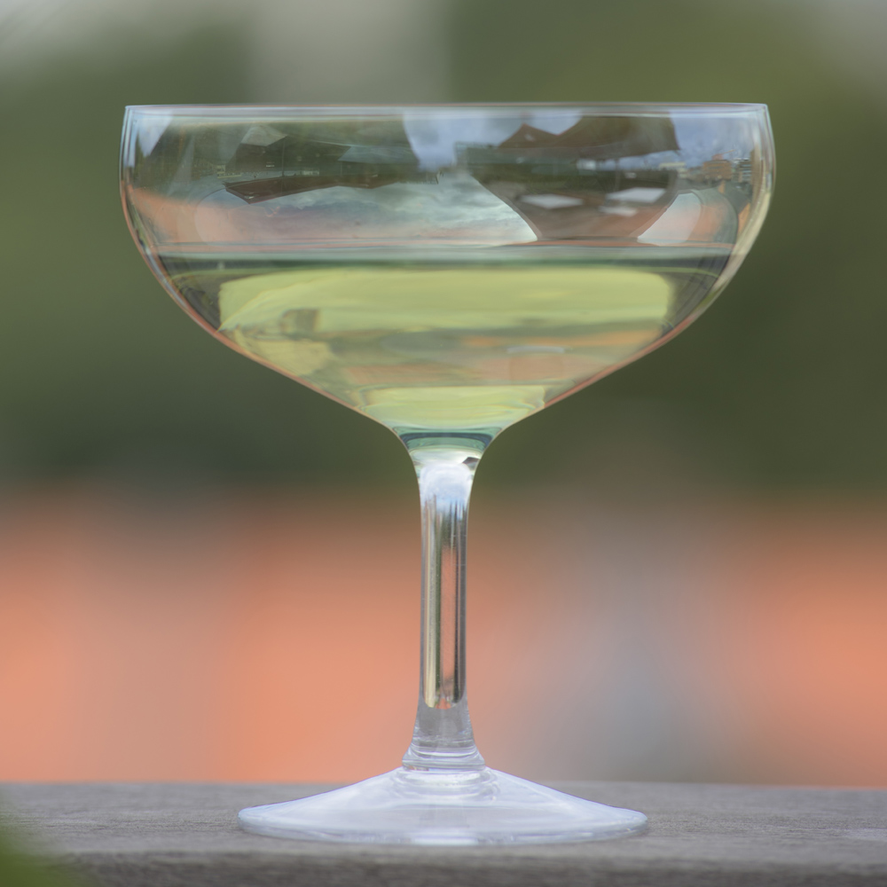 Magnor Happy champagneglass 28 cl grønn