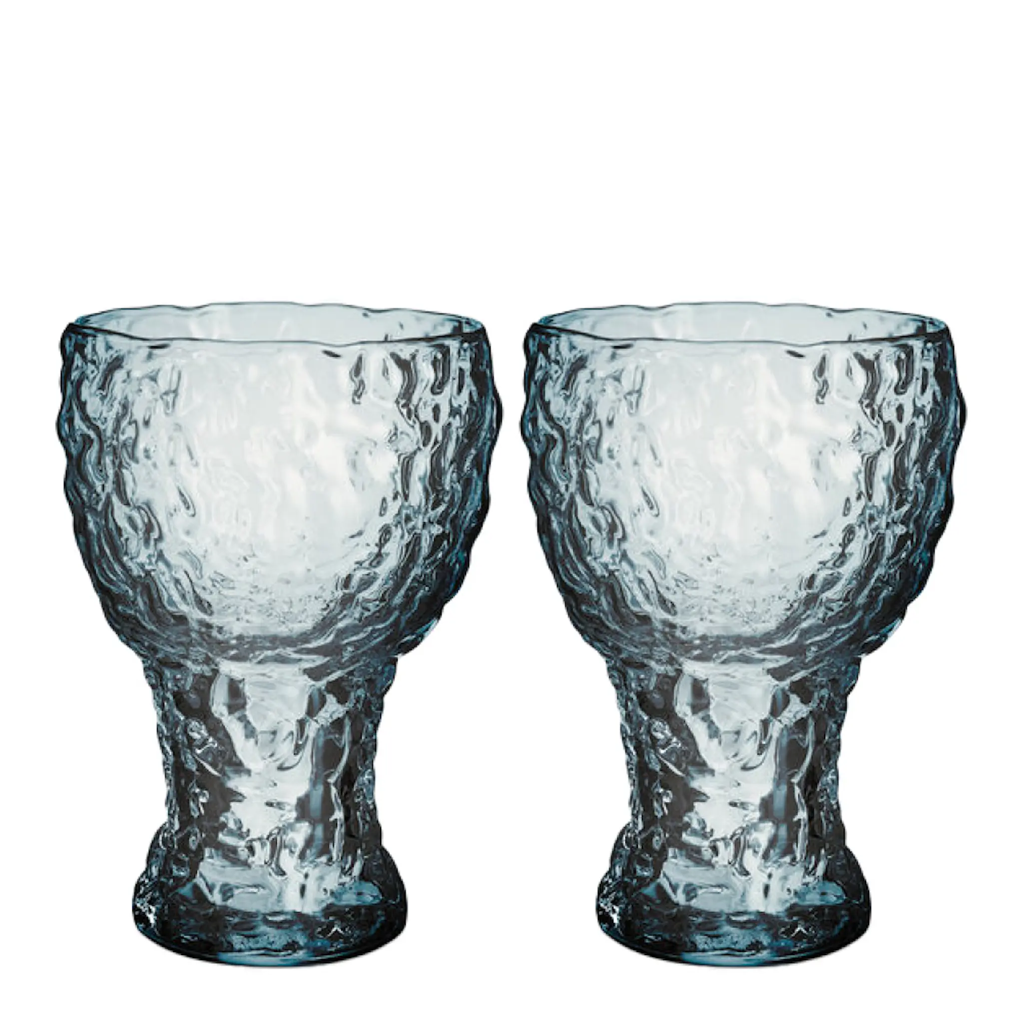Kosta Boda Moss highballglas 42 cl 2-pack cirkulär