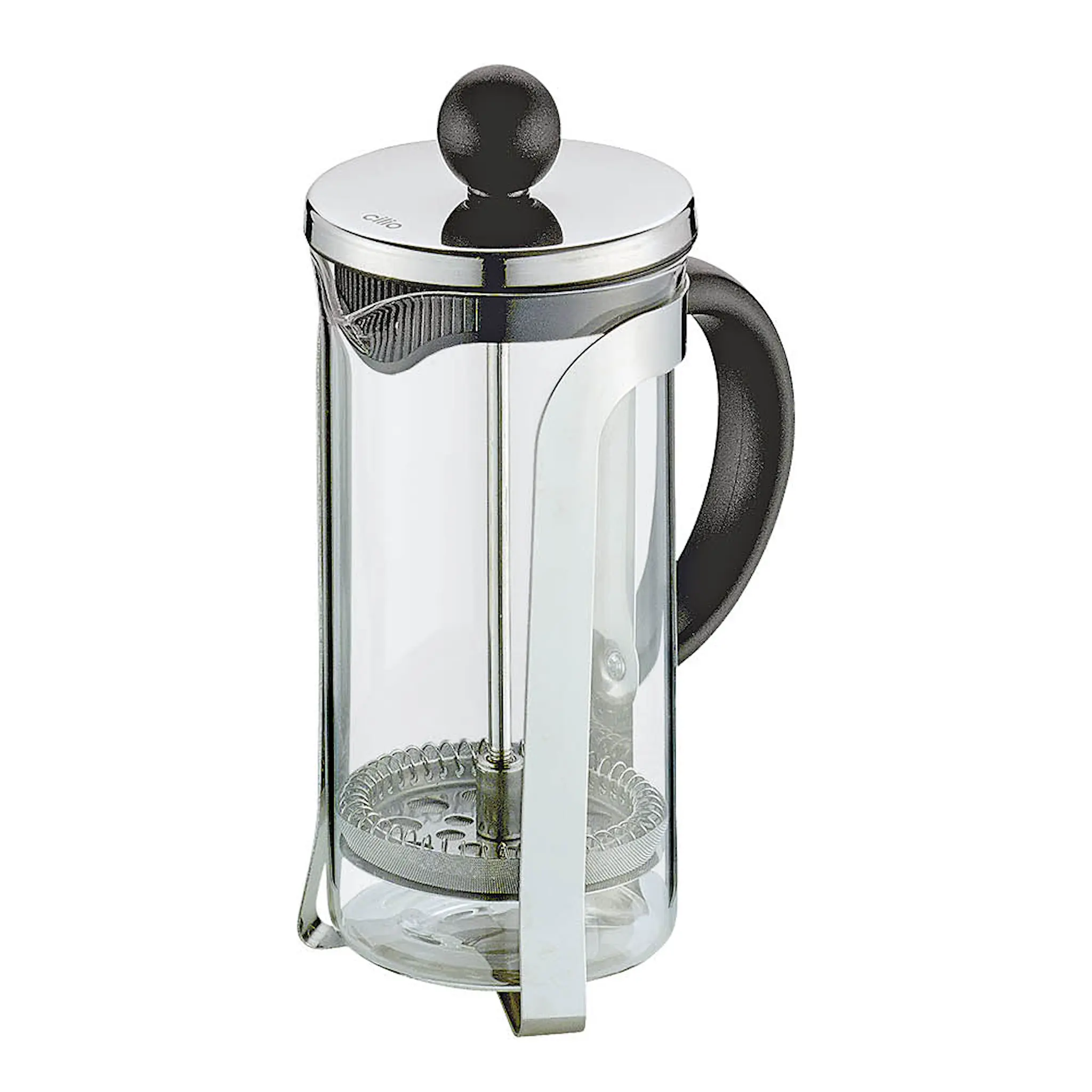 Cilio Nadine kaffepress 3 koppar 0,7 L klar/stål