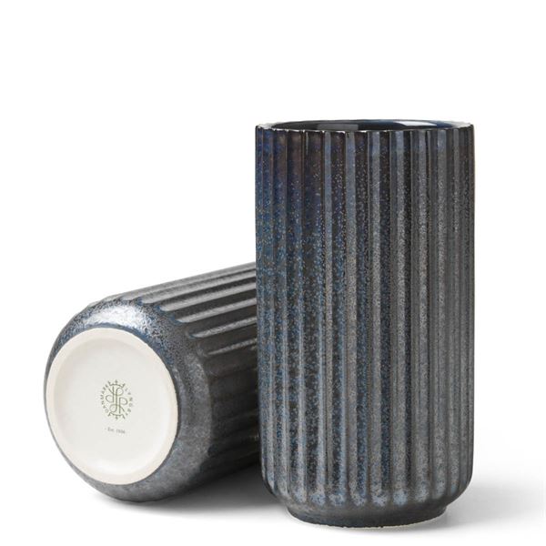 Lyngby Porcelæn Lyngby Radiance Vas 15 cm Blå