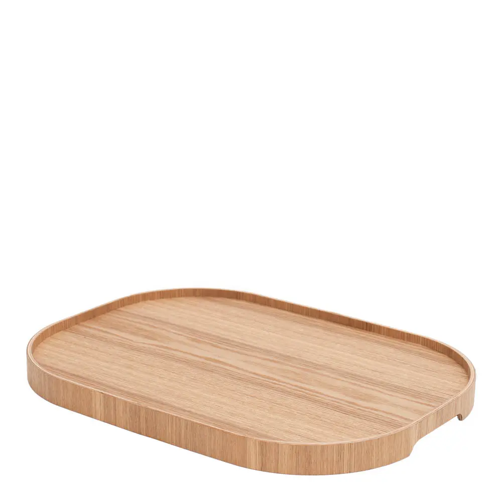 CurveLine Tarjotin anti-slip 47x34 cm Pajupuu