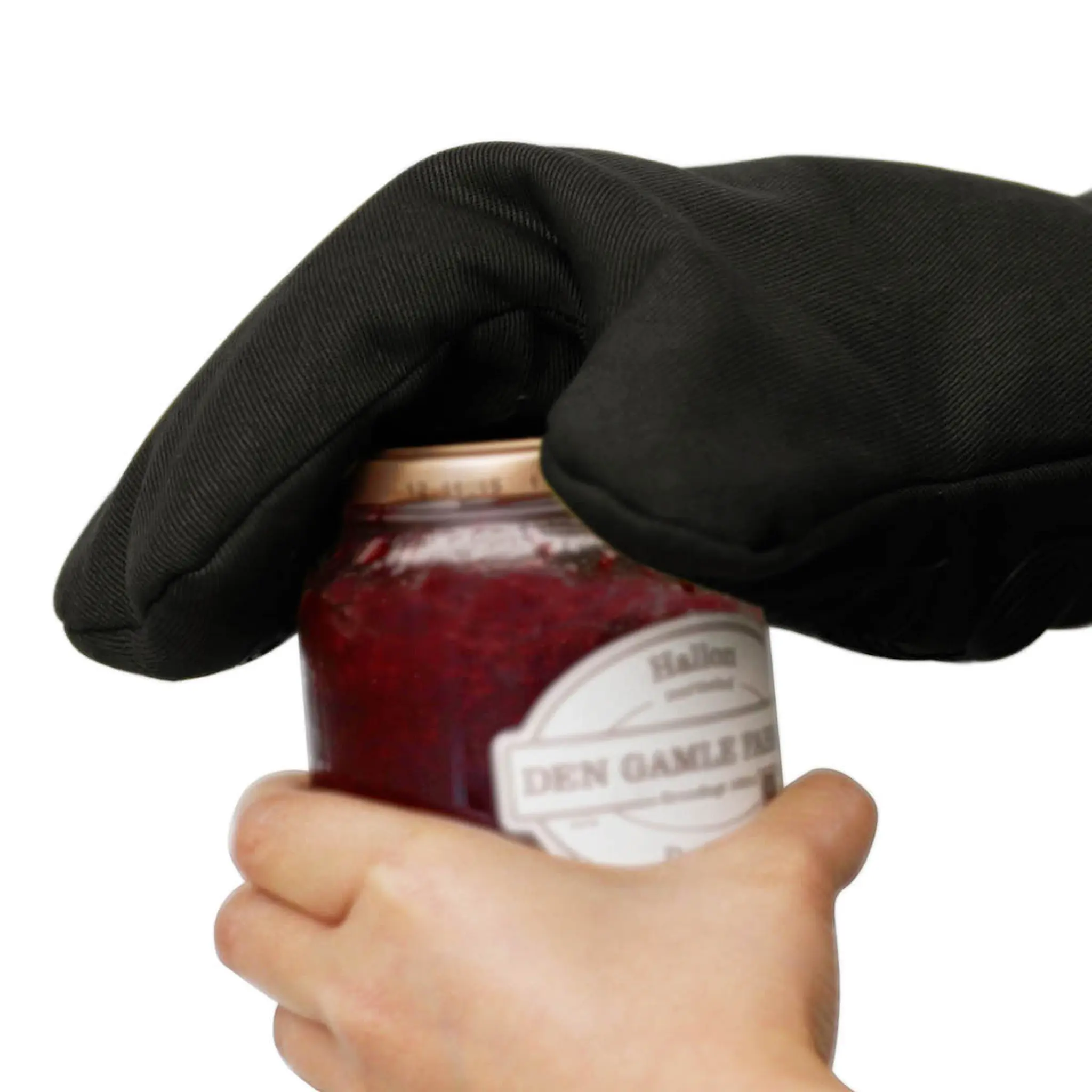 Bosign Non-Slip Patakinnas 34x19,5 cm Musta