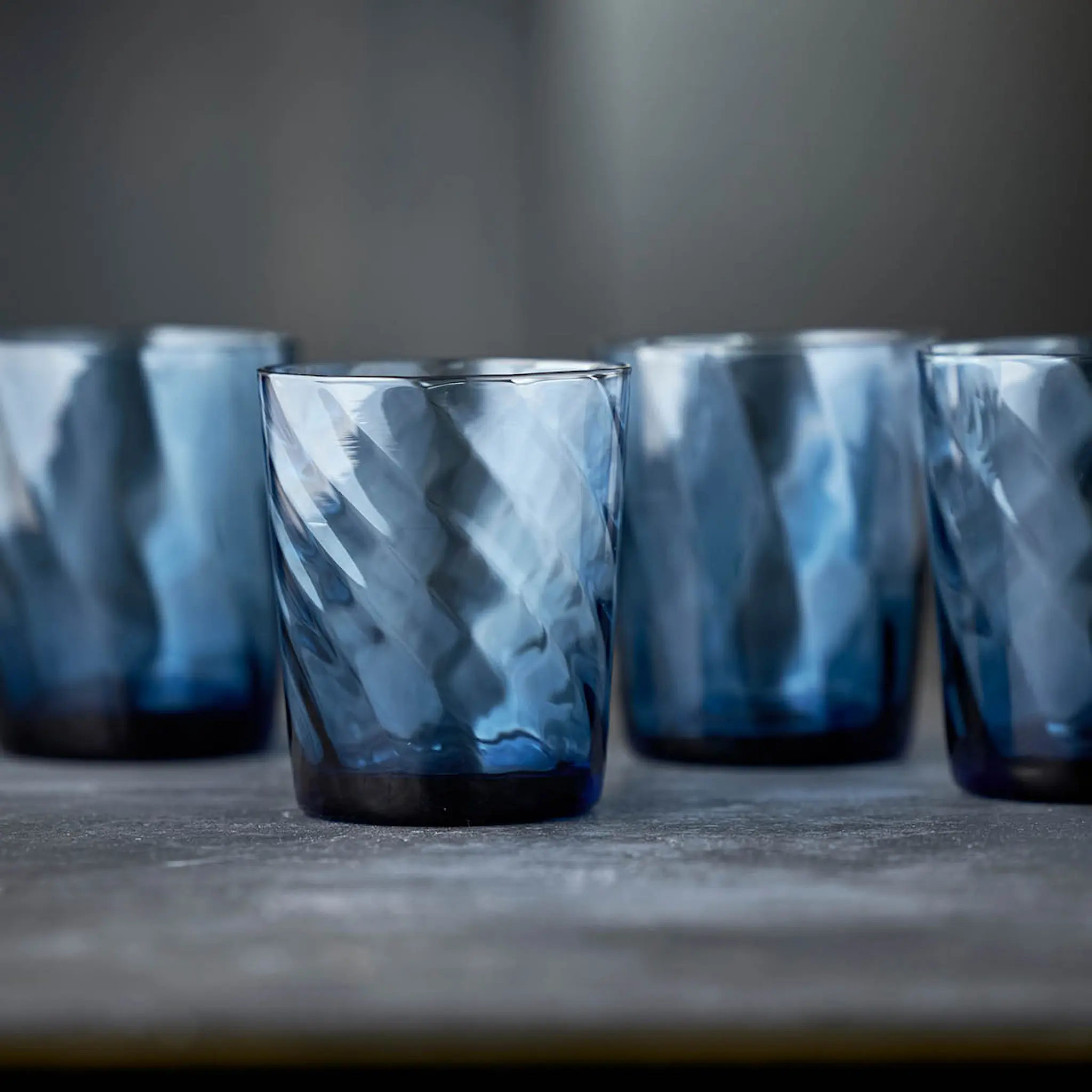 Lyngby Glas Vienna Vesilasi 30 cl 4 kpl Sininen