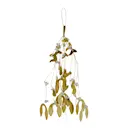 Mistletoe juldekoration 37 cm mässing