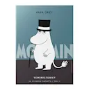 Mumin pyramidpåse Muminpappan Grey svart te apelsin 20-pack
