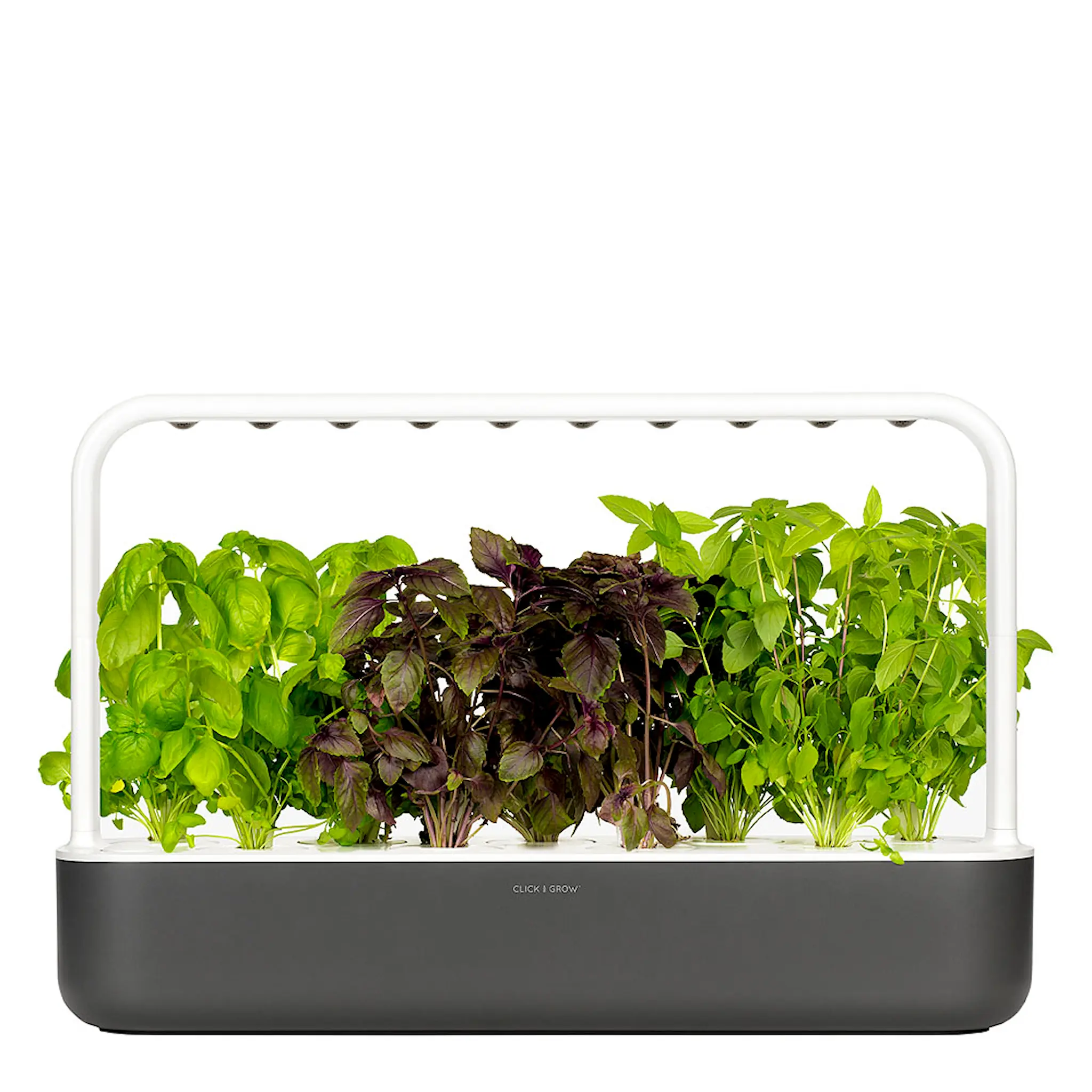 Click & Grow Smart Garden 9 startpaket mörkgrå