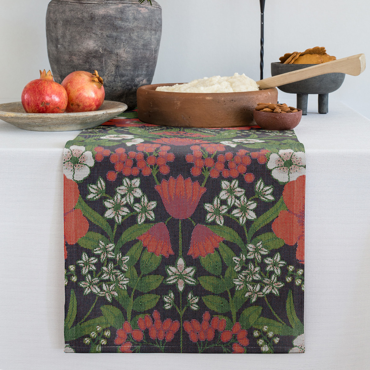 Ekelund Julblommor 530 bordslöpare 35x120 cm