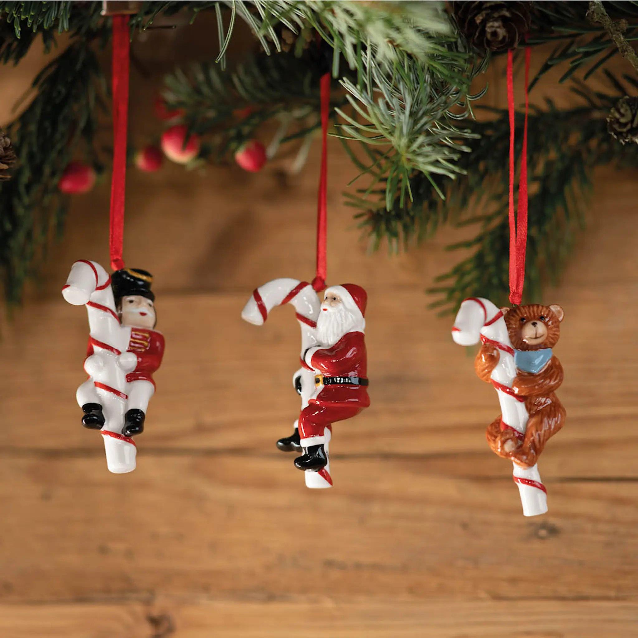 Villeroy & Boch Ornament Polkagrisar Set 3 Delar