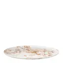 Effect tallrik 26 cm brun/vit