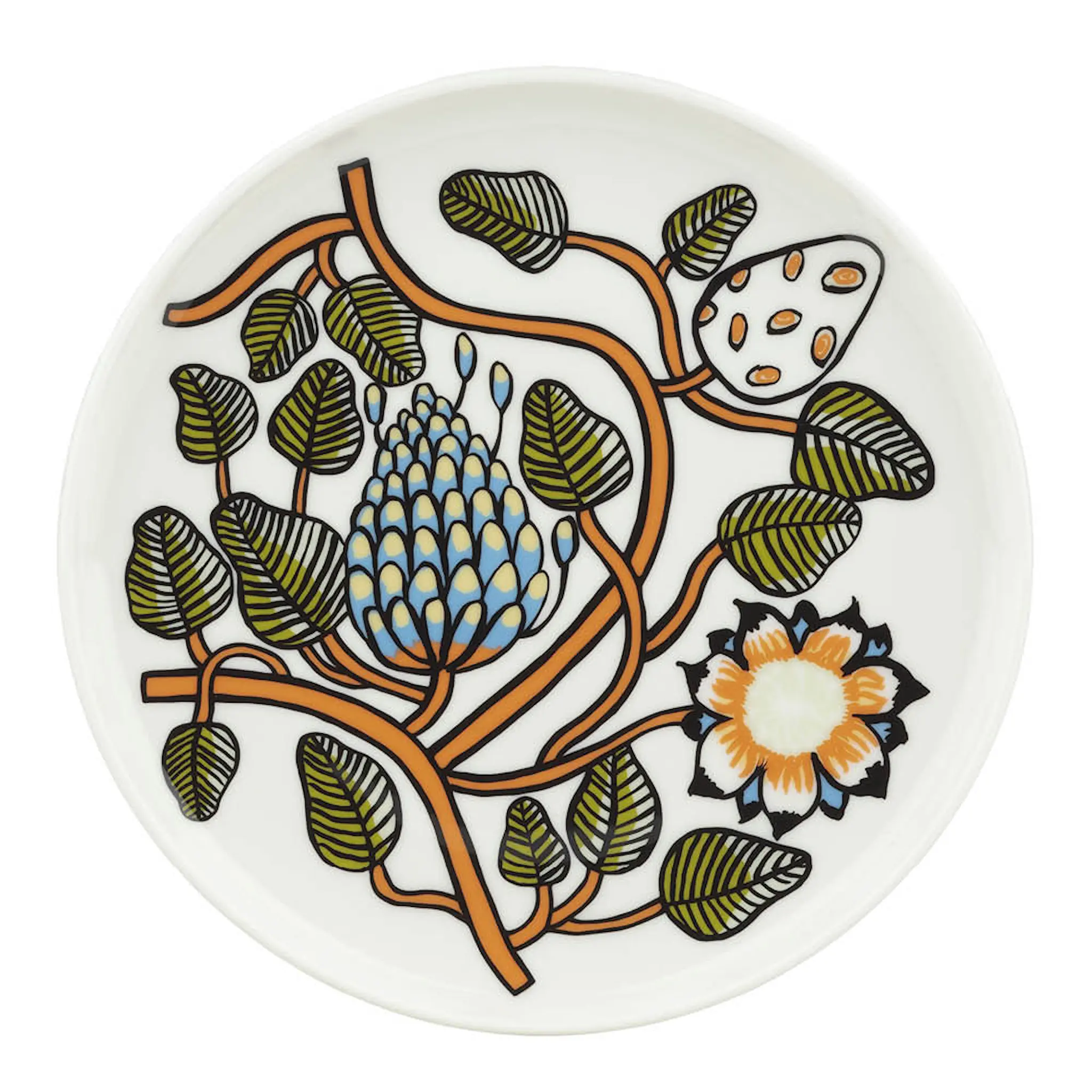 Marimekko Oiva Tiara assiett 20 cm multi