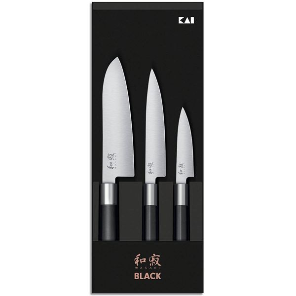 KAI - Wasabi Black Veitsisetti 3 osaa