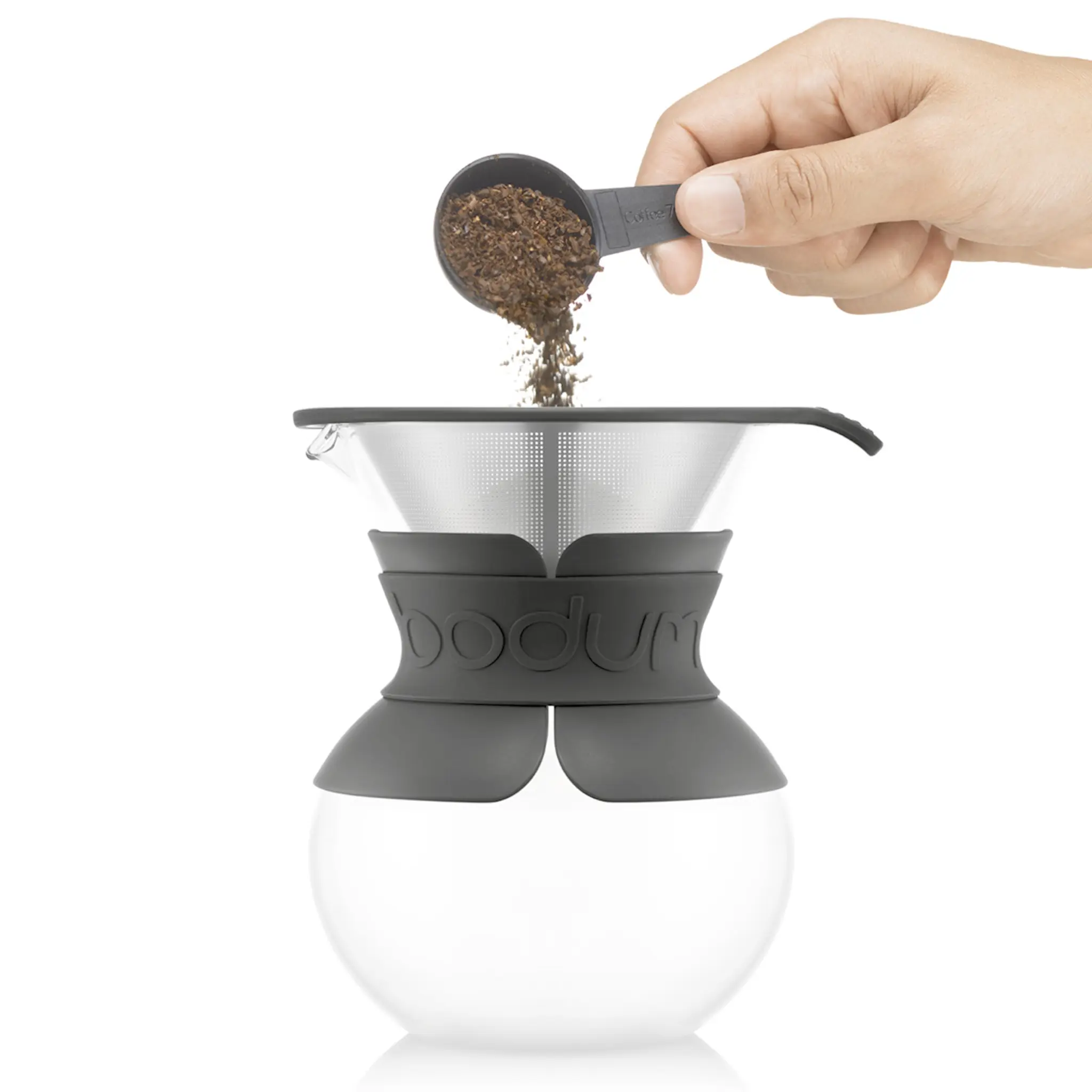 Bodum Pour Over Keitin 0,5L 4 kuppia Musta