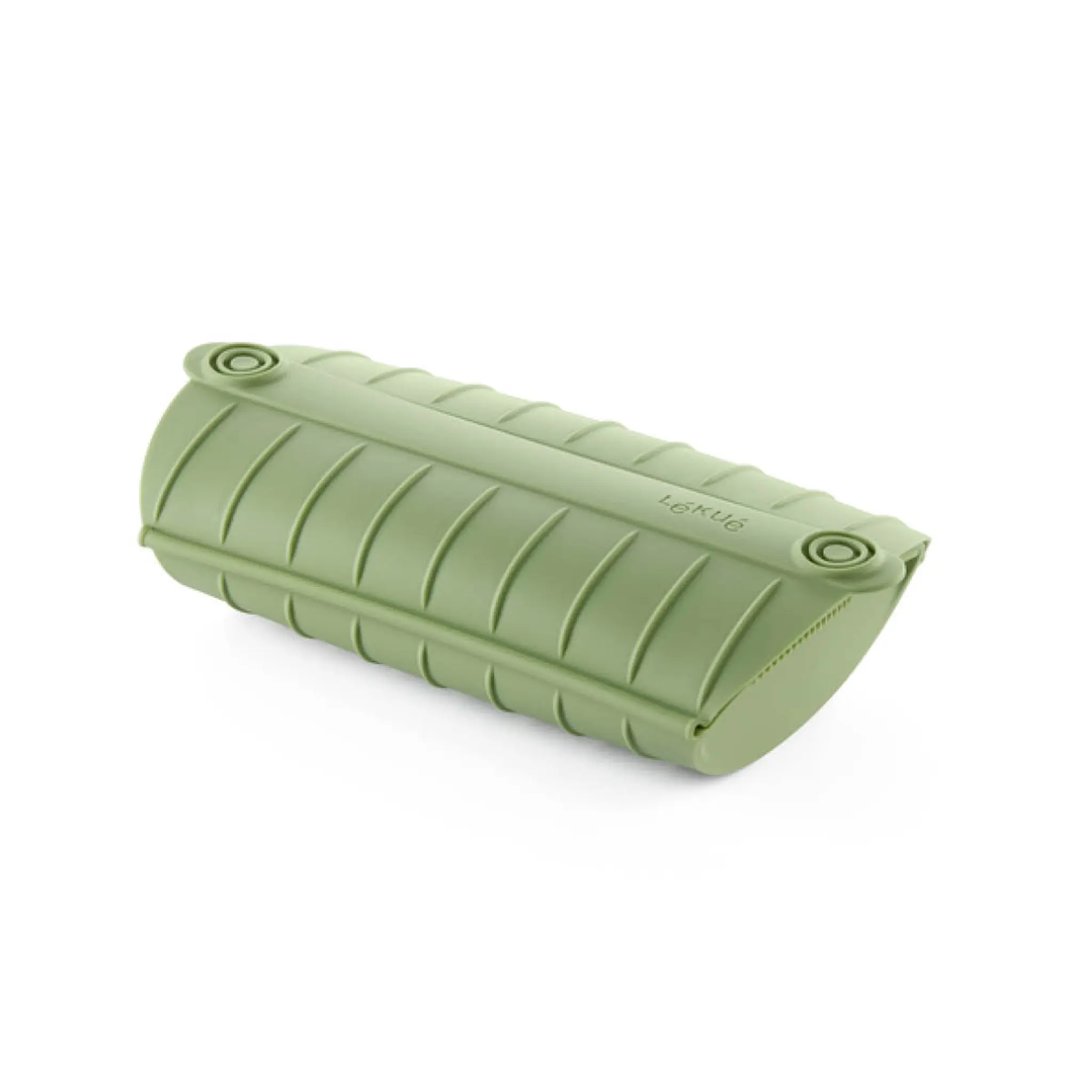 Lékué Ångkokare för mikrovågsugn 2 port. grön