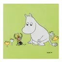 Mumin servetter 33x33 cm 20-pack Mumintrollet grön