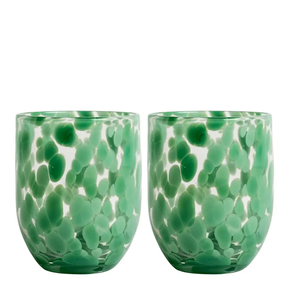 Messy Lasi 30 cl 2 kpl Vihreä