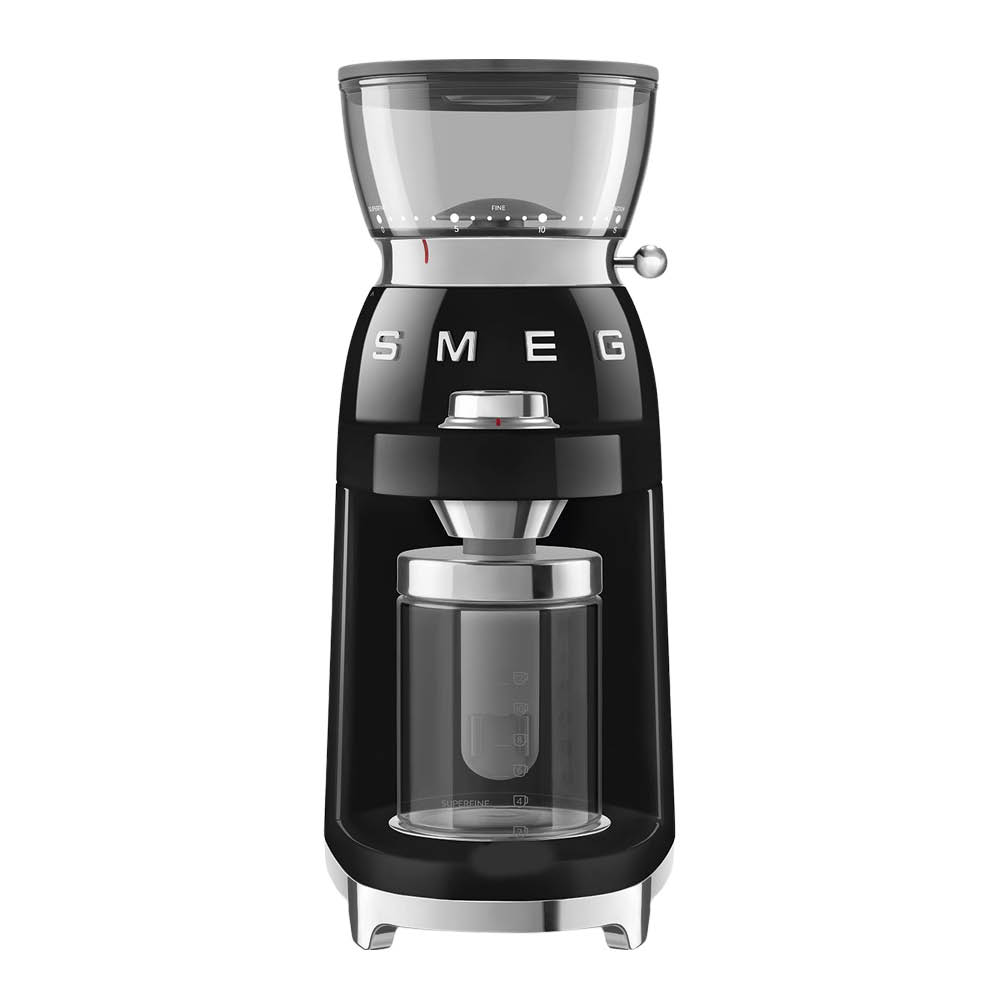 Smeg - Smeg Kahvimylly 240 g CGF03 Musta